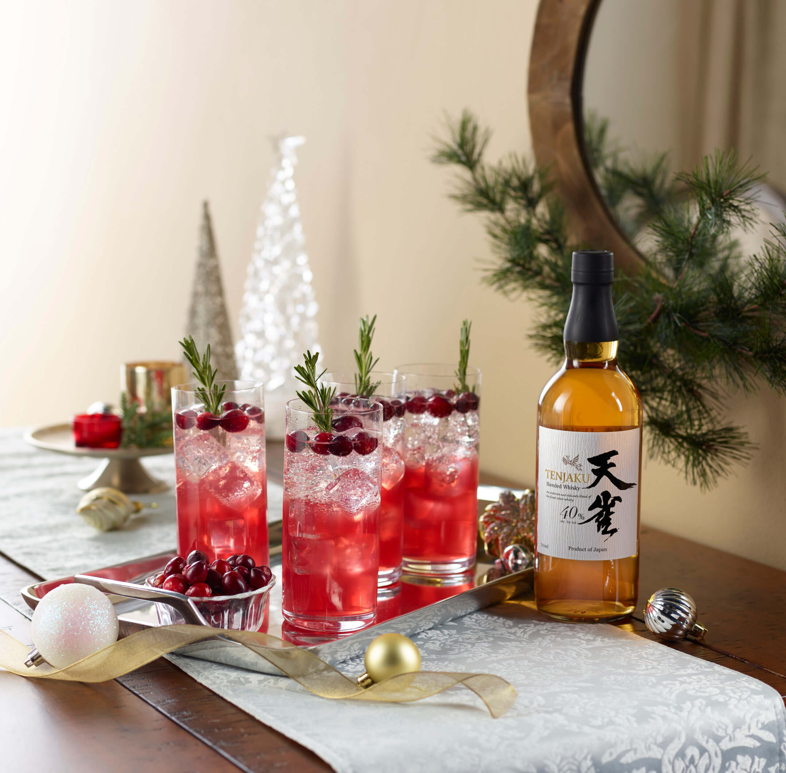 Rượu Tenjaku whisky 40% 700ml - Có Hộp