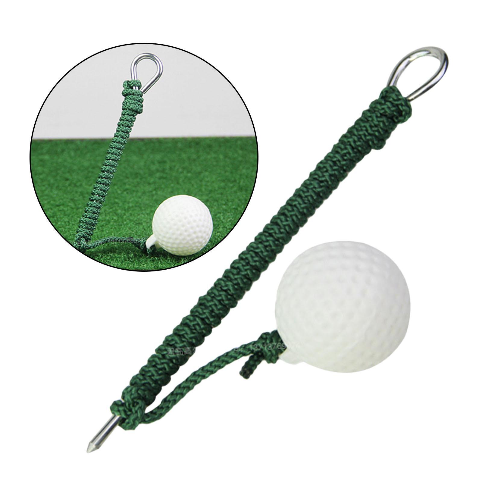 Golf Driving Ball Swing Hit Practice Training Aid