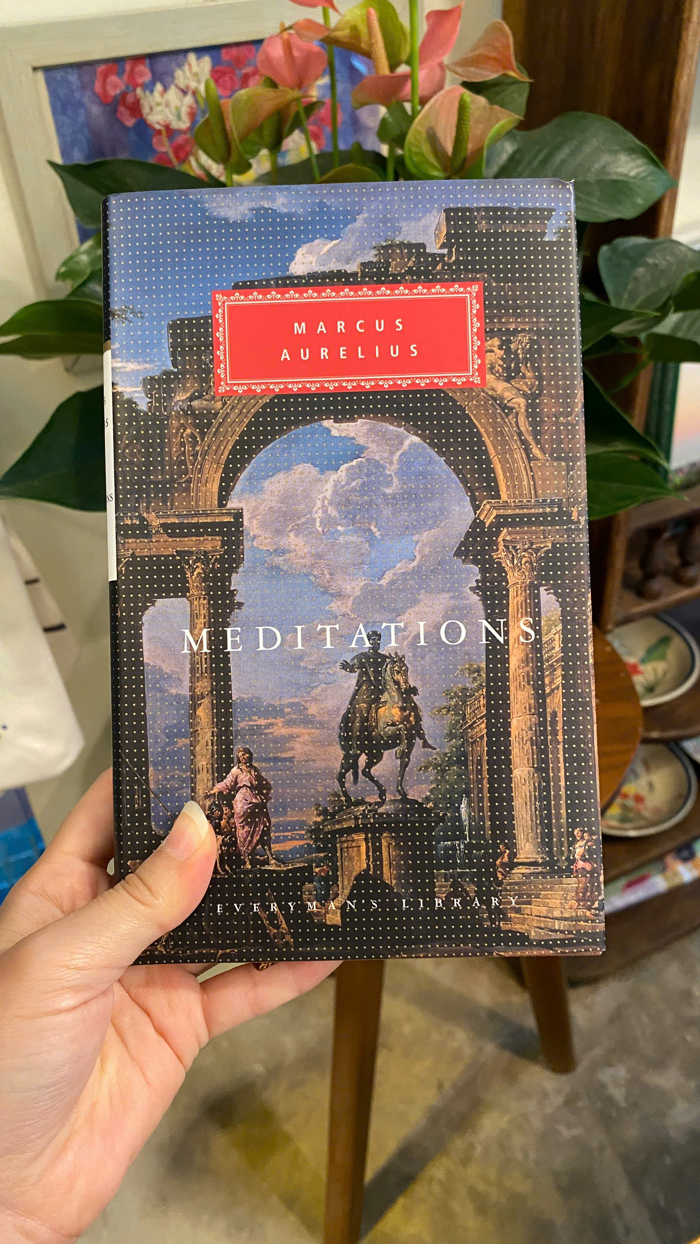 Sách - Meditations - Marcus Aurelius | Everyman’s Library / Classics Philosophy / Ngoại văn Bìa cứng