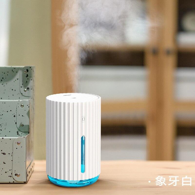 350ML Large Air Diffuser Usb Capacity Small Portable Aromatherapy Humidifier For Household Bedroom Mini Humidifier Car LED light