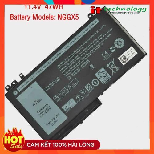 Pin battery cho Dell Latitude E5250 E5270 E5470 E5570 6MT4T 7V69Y TXF9M 79VRK 07V69Y 62Wh