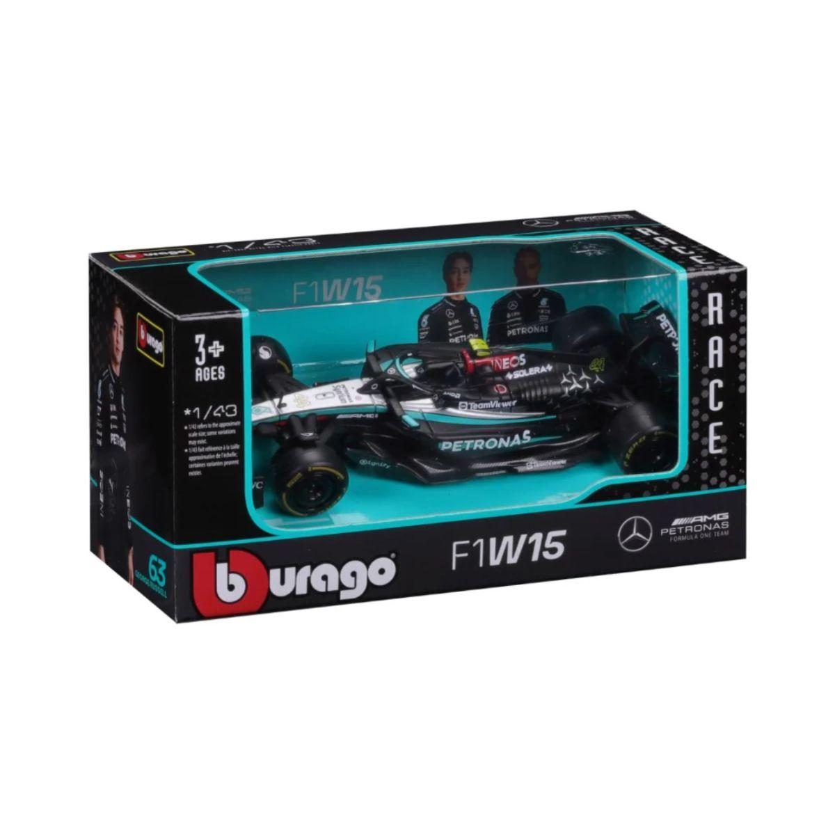 Đồ Chơi Xe Đua F1 1:43 Mercedes-AMG Petronas F1 W15 Team (2024) MAISTO 44/18-38208
