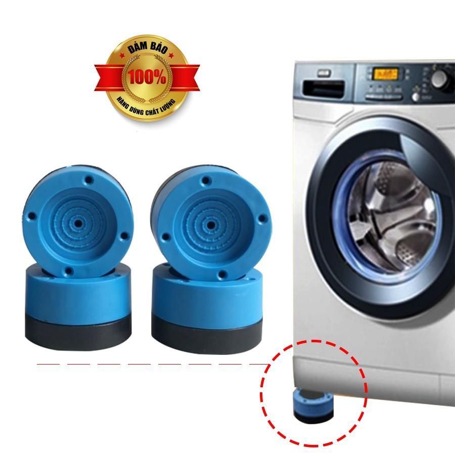 Bộ 4 Miếng Đệm Cao Su Cao Cấp Lót Chân Máy Giặt Chống Rung Chống Ồn - Miễn Phí Vận Chuyển