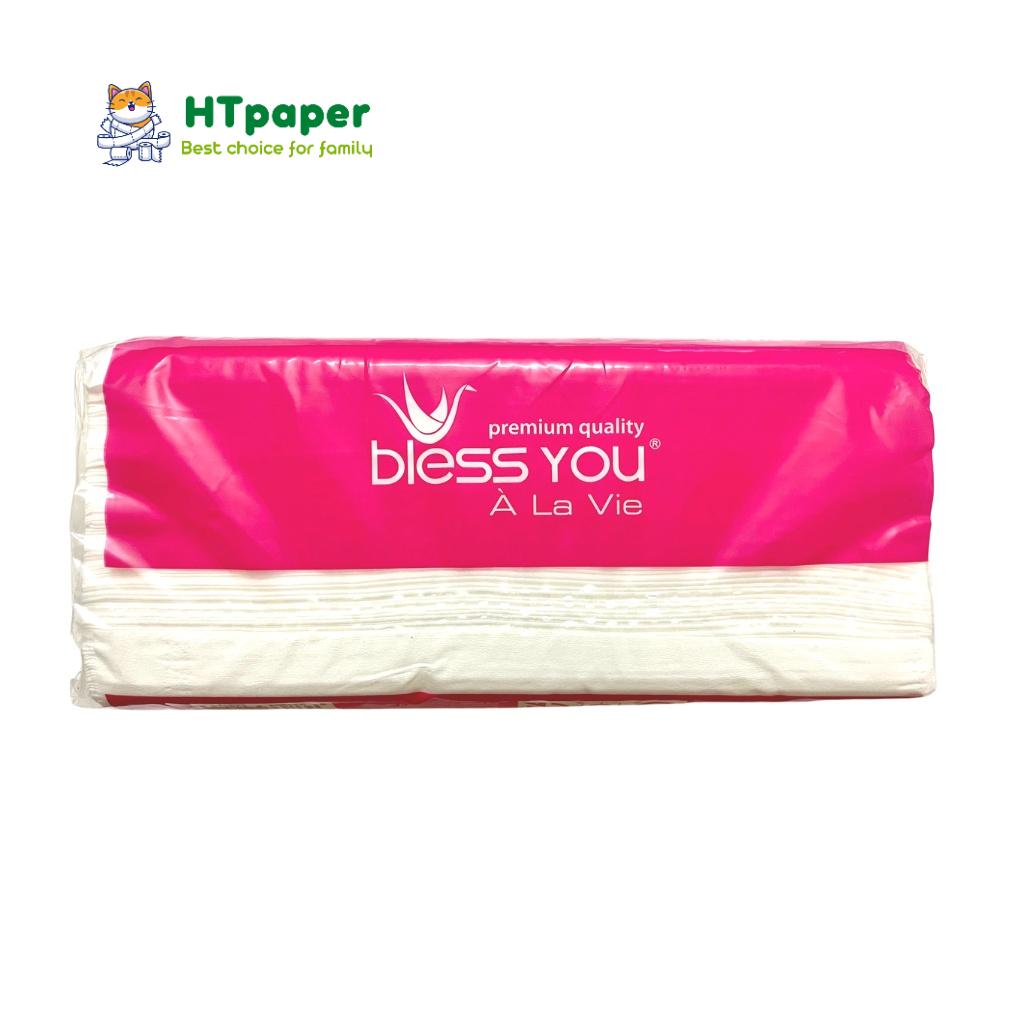 Khăn Giấy Lụa Rút 2 lớp Bless You À La Vie cao cấp x 250 tờ