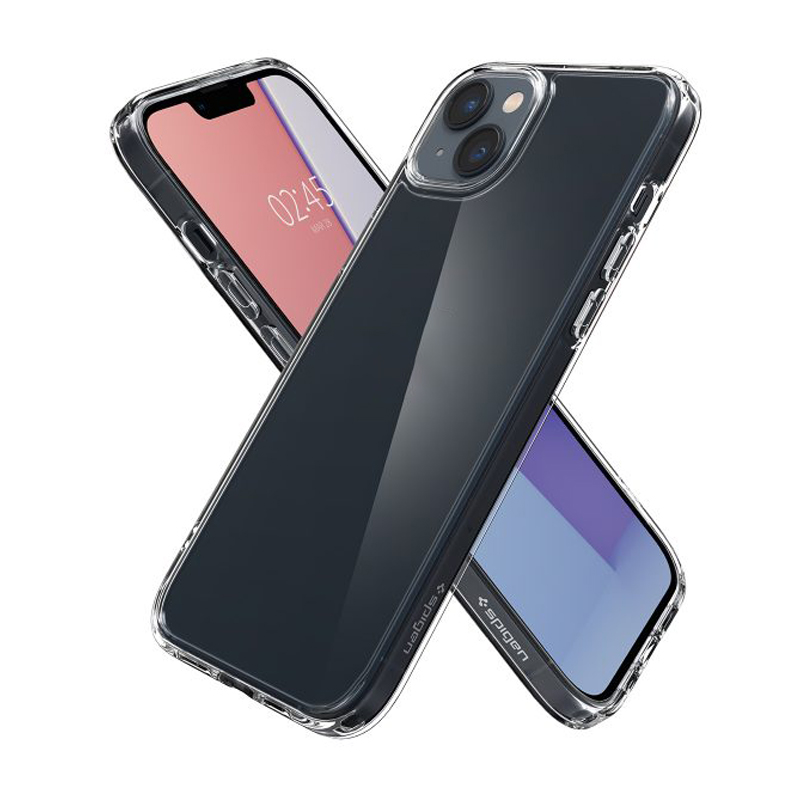 Ốp lưng SPIGEN dành cho iPhone 14 Ultra Hybrid Crystal Clear - Hàng chính hãng