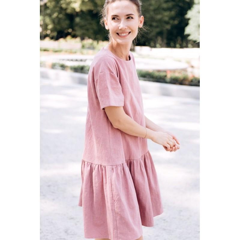 Đầm Linen đuôi cá trẻ trung