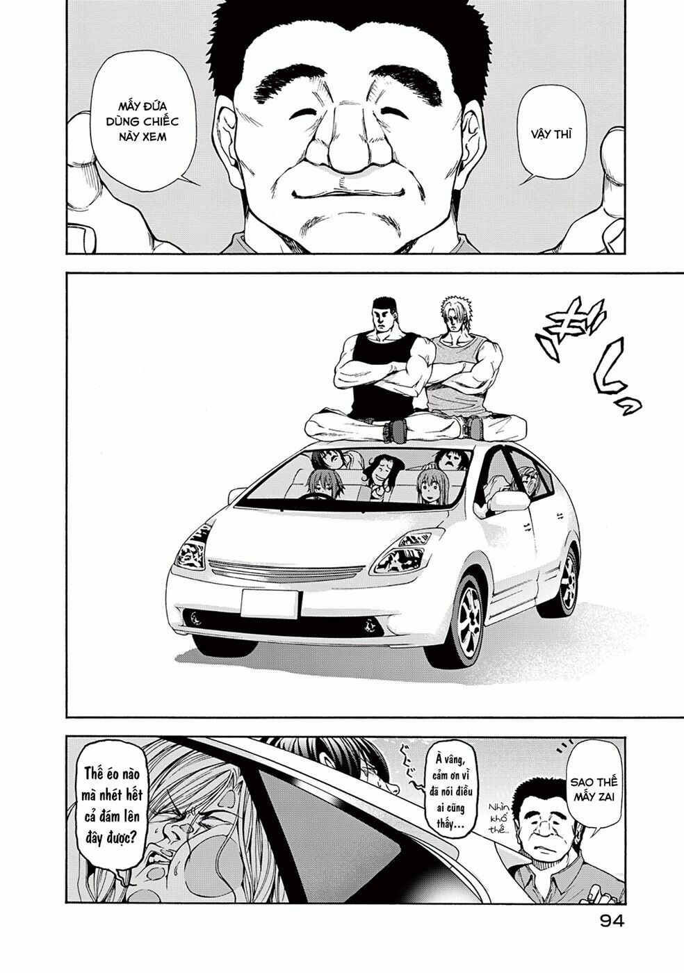 cô gái thích lặn - grand blue chapter 16 5