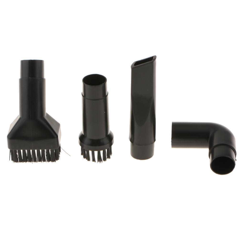 4pieces/set Mini Vacuum Cleaner Brushes Connector Nozzle Head Attachment