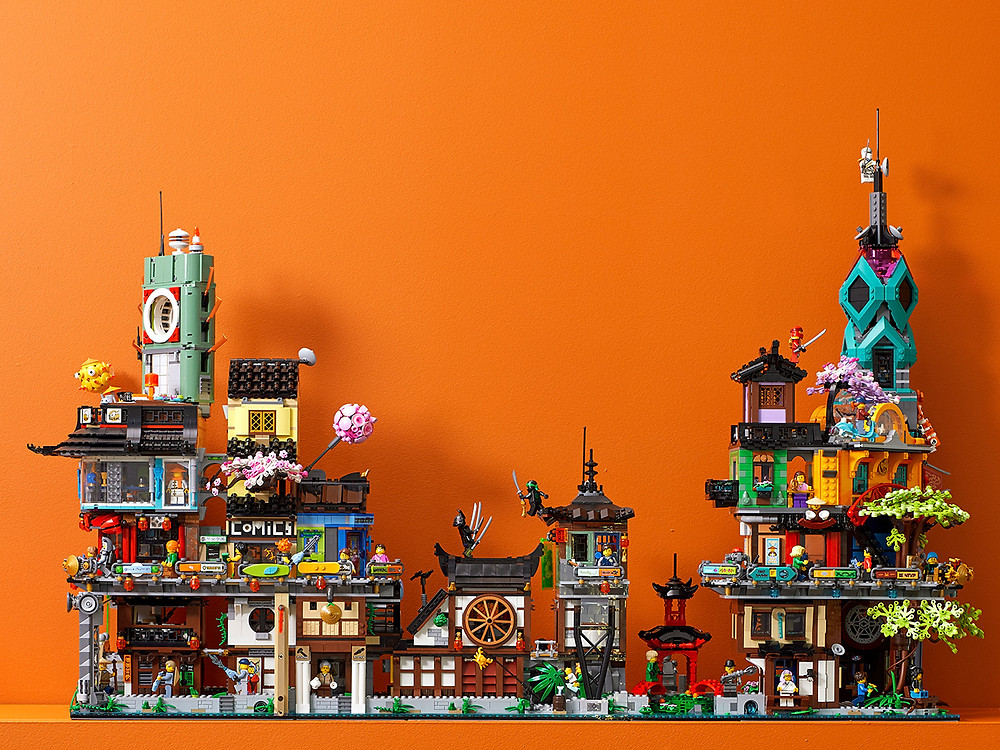 LEGO Ninjago - 71741 - Vườn Thành phố Ninjago (5685 chi tiết)