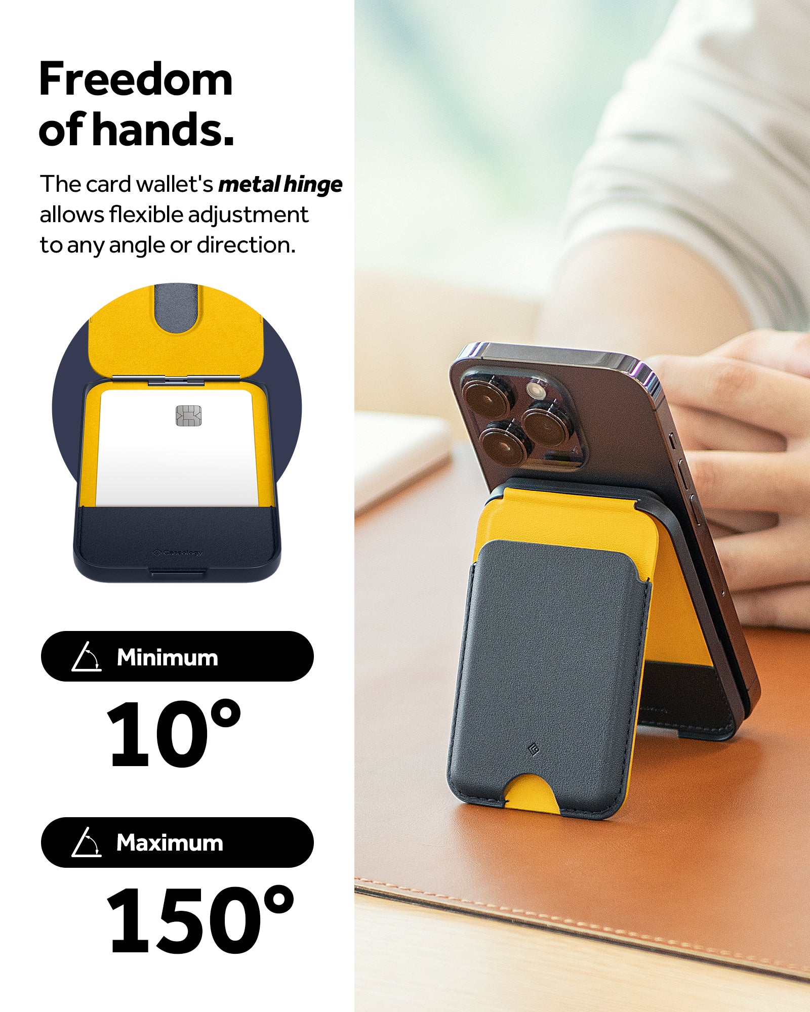 Ví kiêm chân chống thời trang Spigen Caseology Nano Pop V2 - Hãng chính hãng