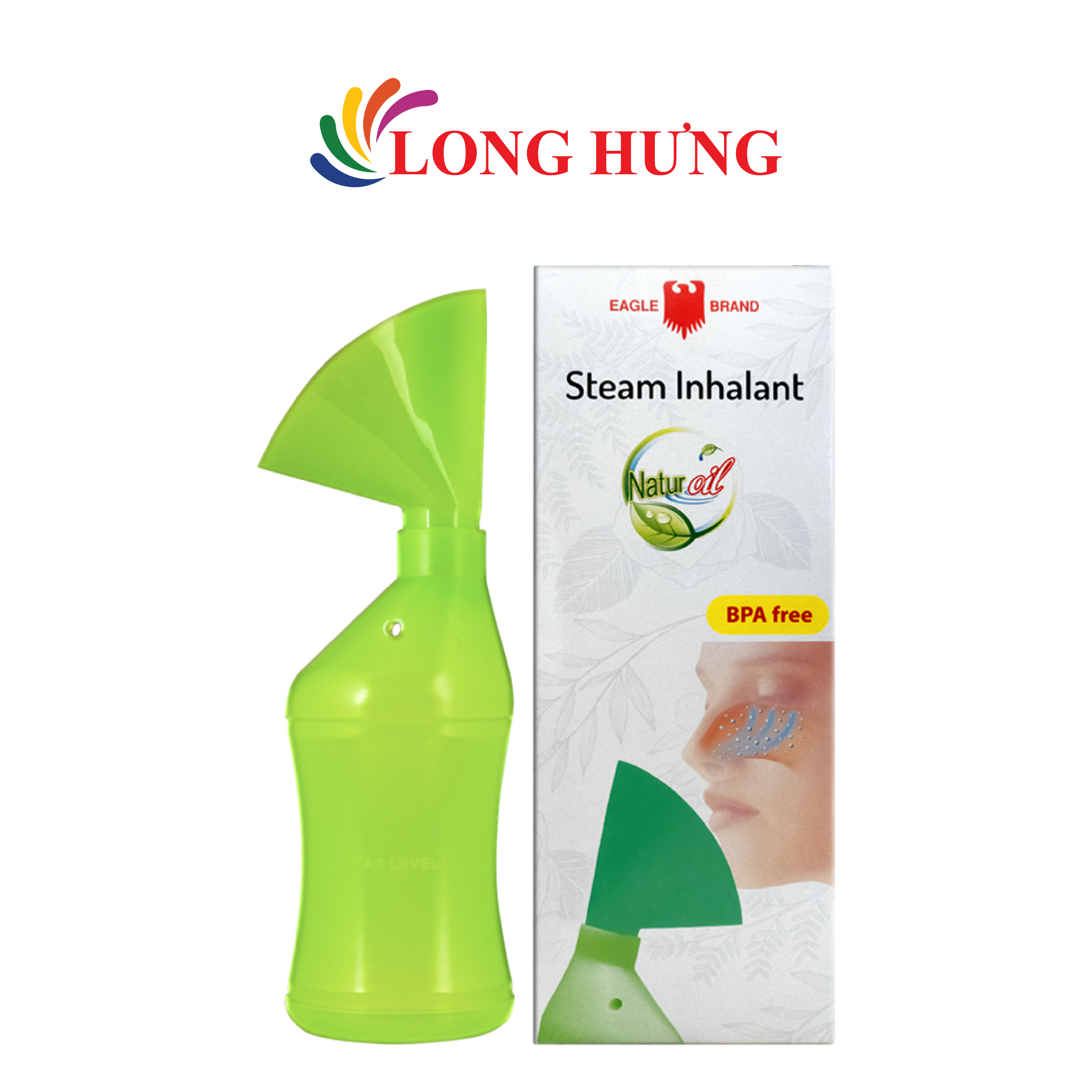 [Gift] Bình nhựa xông tinh dầu Eagle Brand Steam Inhalant