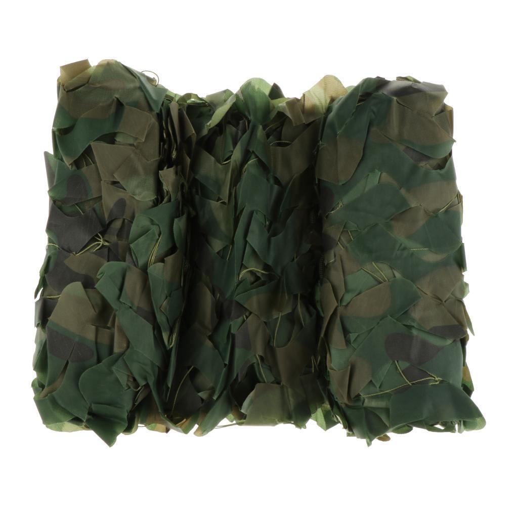 9.8 x 16.4ft Woodland Camouflage Netting Desert Camo Net for Camping Military Hunting Shooting Blind Watching Hide Party