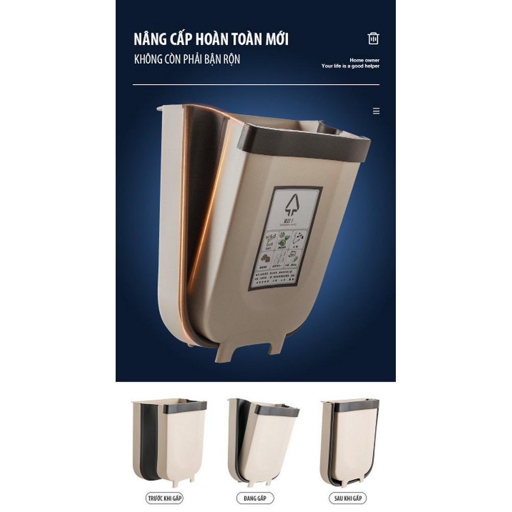 Thùng Rác Gấp Gọn Đa Năng - Home and Garden