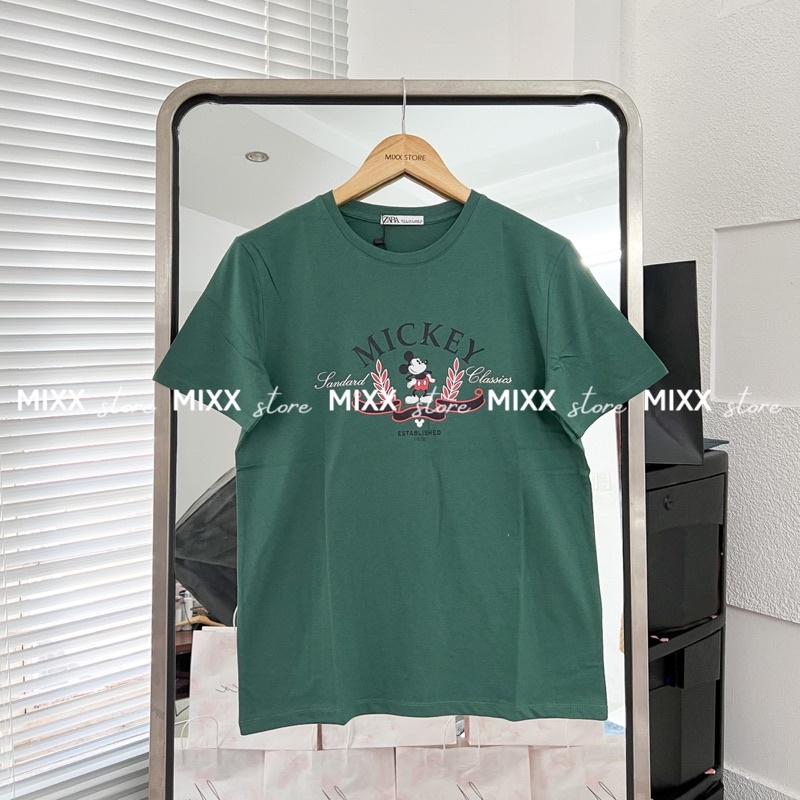 Áo Thun Nữ Mickey chất thun cotton mềm mịn thoáng mát phom suông năng động trẻ trung