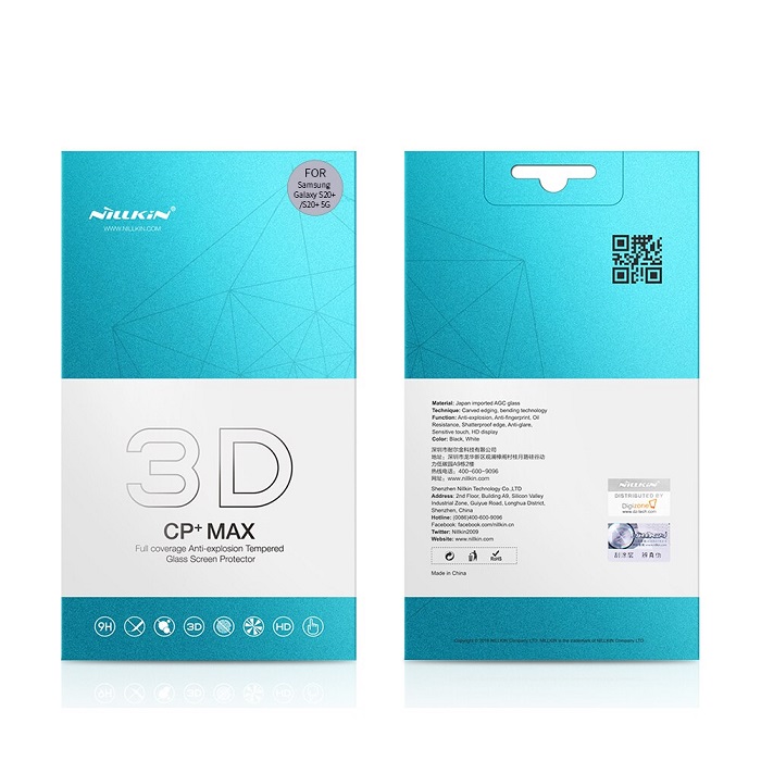 Tấm dán kính cường lực full màn hình 3D CP+ MAX cho SamSung Galaxy S20 / SamSung Galaxy S20+ Plus / SamSung Galaxy S20 Ultra - Chính hãng Nillkin