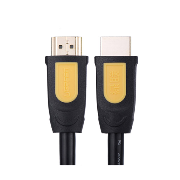 Cáp HDMI 1.4 Ugreen 10130, tròn, dài 3m, hỗ trợ HD, 2k, 4k - Hàng Chính Hãng