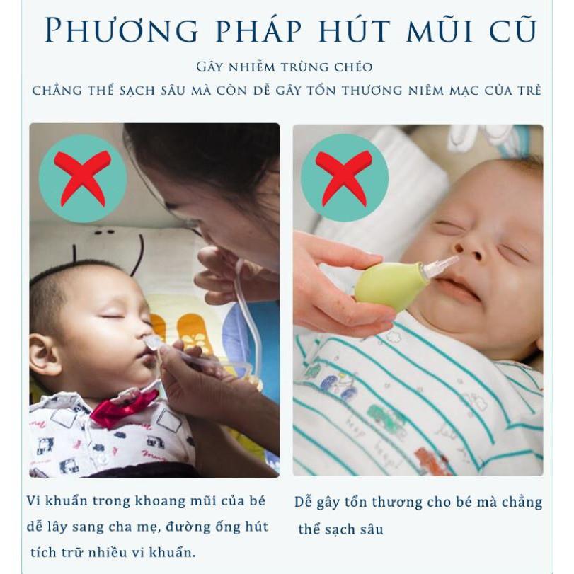 Hút Mũi Điện Tử Đầu Mền Cho Bé LittleBees