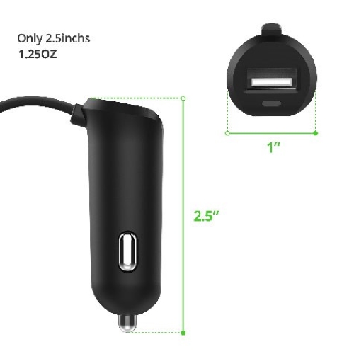 Sạc điện thoại trên ô tô kèm cáp Micro USB - iOttie Hoàng Gia - Hàng chính hãng