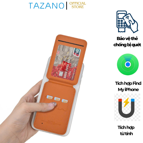 Ví Wi WU Mag Wallet FM (WM-005) – Chiếc Ví Thông Minh Cho iPhone - Hàng Chính Hãng
