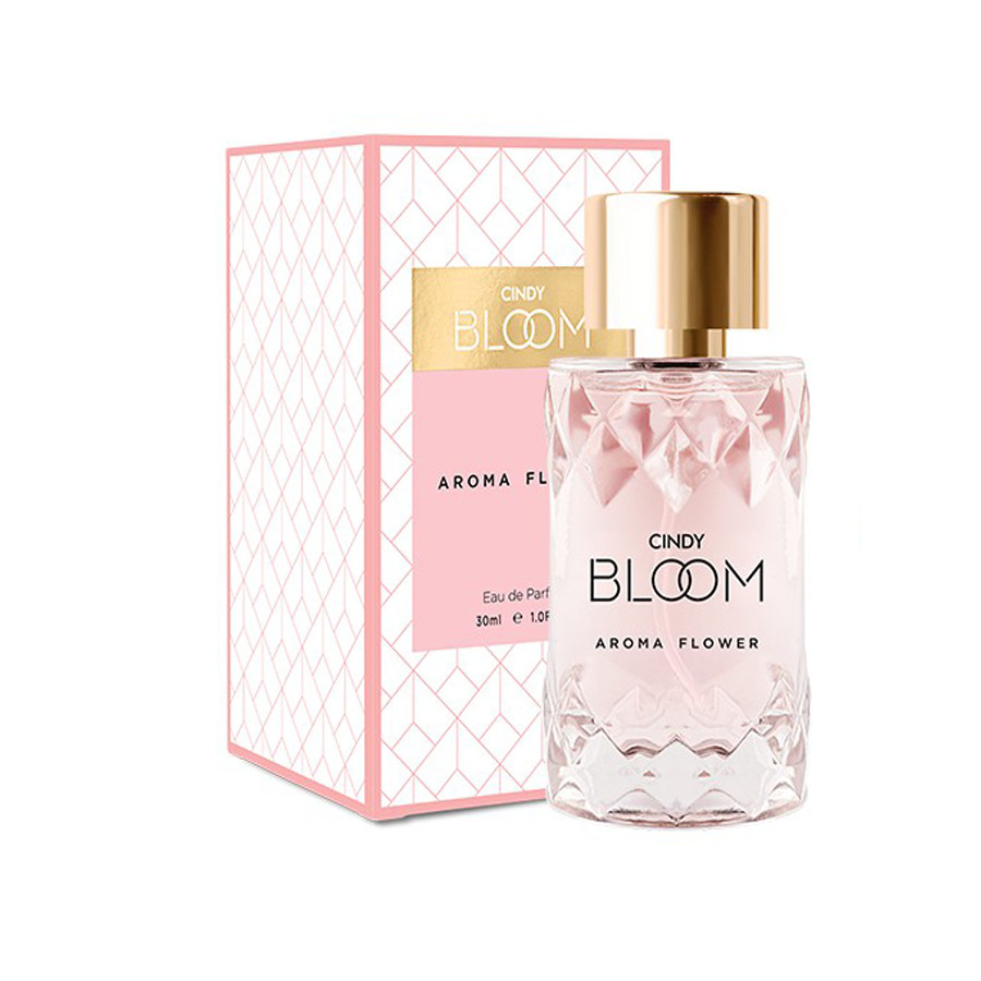 Bộ 2 Chai Nước hoa Cindy Bloom Aroma Flower 30ml/Chai + Tặng 1 Mặt Nạ 3D Food Aholic Korea