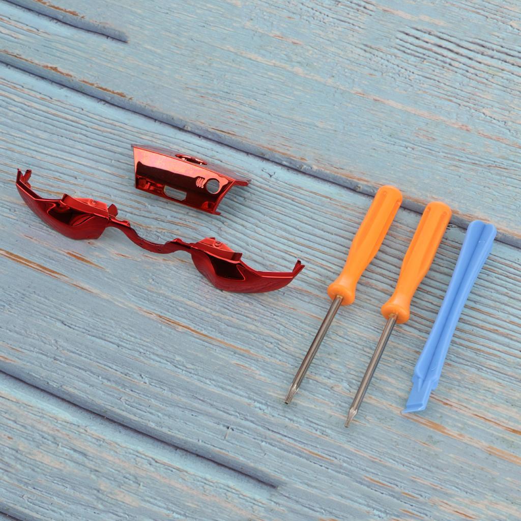 Bumper LB RB Trigger Button For Microsoft One Controller + Screwdrivers