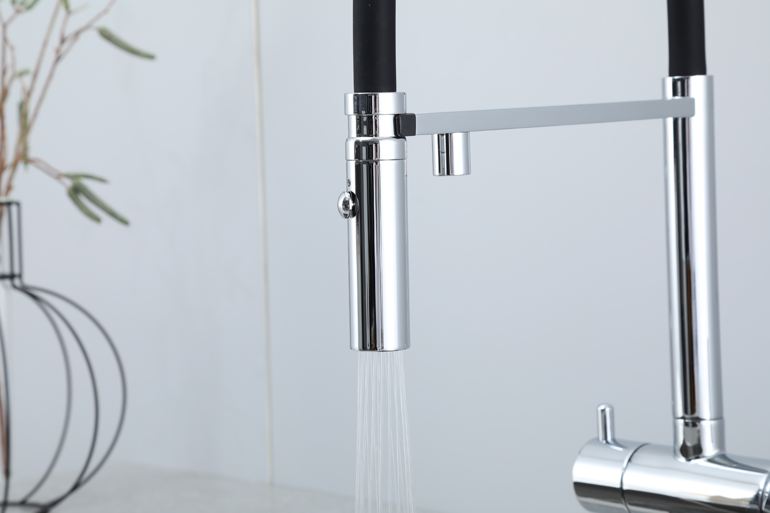 VÒI BẾP CAO CẤP TÍCH HỢP RO NHẬP KHẨU NGA GAPPO G4397-80 MÀU CROMR - HÀNG CHÍNH HÃNG