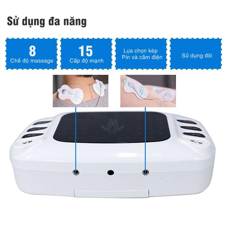 Máy massage xung điện YTK - 309B - 8 miếng dán