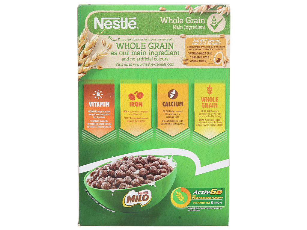 Mua 1 Tặng 1 - Ngũ Cốc Ăn Sáng Vị Ngẫu Nhiên] Ngũ cốc ăn sáng MILO