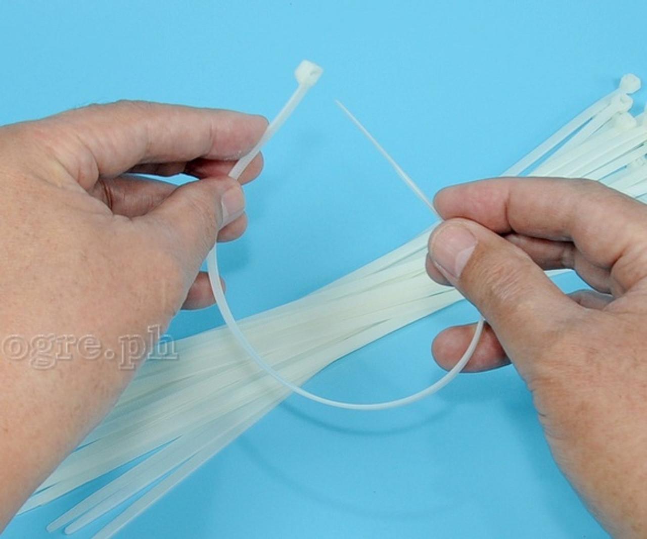 BỘ 100 DÂY RÚT NHỰA TRẮNG 100X2.5MM-300X4.8MM TOTAL - HÀNG CHÍNH HÃNG