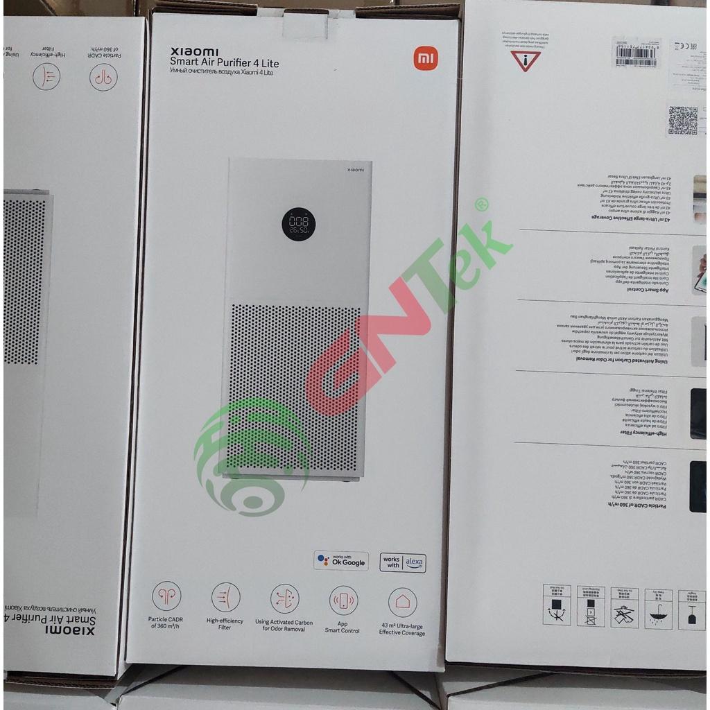 Máy lọc không khí Xiaomi Smart Air Purifier 4 lite lõi lọc HEPA lọc 99.7% bụi mịn PM2.5 BẢN QUỐC TẾ - Hàng nhập khẩu