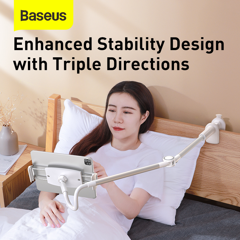 Bộ đế giữ điện thoại dùng cho IPad Baseus Otaku life rotary adjustment lazy holder Pro - Hàng chính hãng