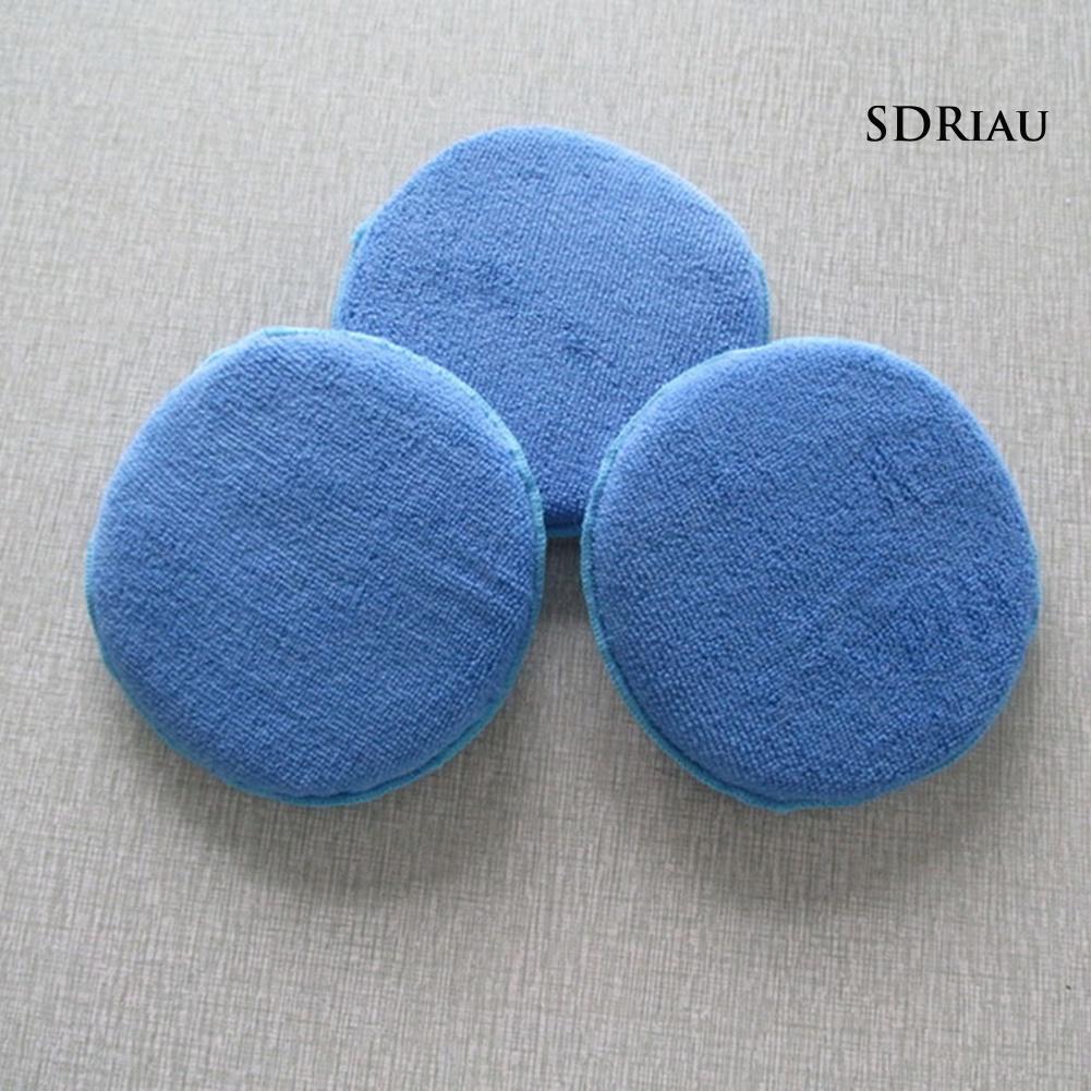Miếng bọt biển sợi tổng hợp mềm dùng để đánh bóng bảo dưỡng có túi tiện lợi cho xe hơi