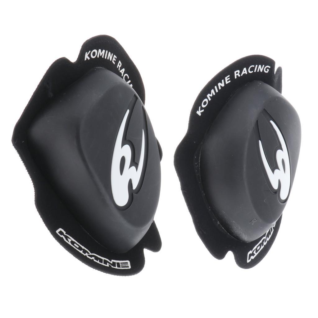 Motorbike Protective Gears kneepads Knee Pads Slider Protector Cover Black