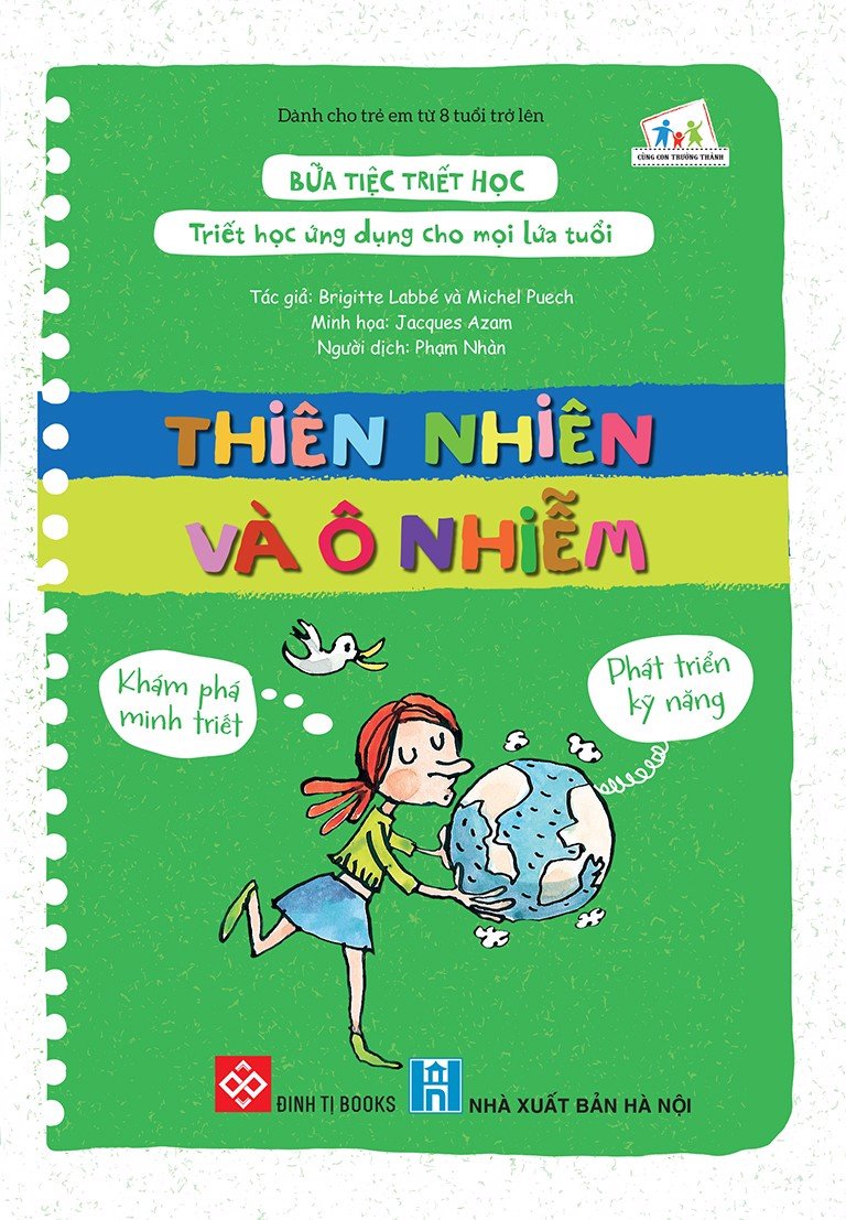 Sách thiếu nhi: Bữa Tiệc Triết Học – Triết Học Ứng Dụng Cho Mọi Lứa Tuổi - Trọn bộ 6 cuốn