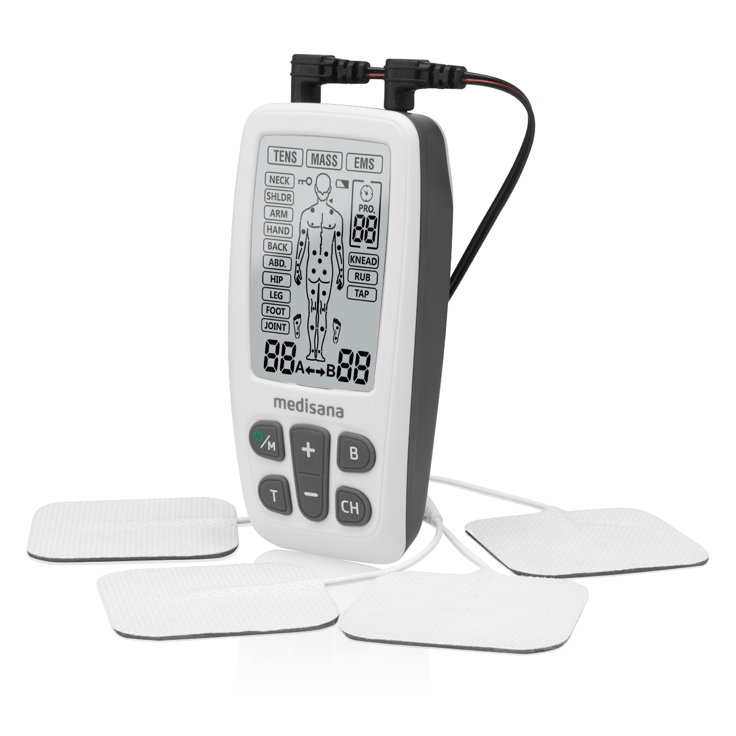 Máy Massage Xung Điện 3 trong 1 Medisana TT 200 Giảm Đau, Nhức, Mỏi Cơ hàng chính hãng