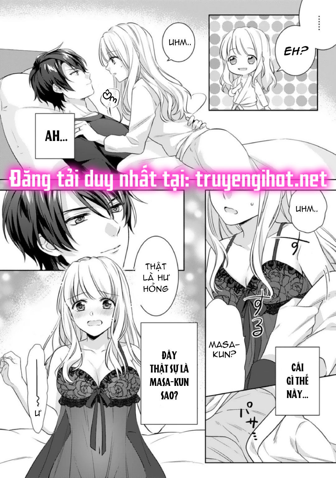 chúng tôi bị cấm sex trước kết hôn! đêm tân hôn cuồng nhiệt cùng chồng yêu~ chapter 1.2 6