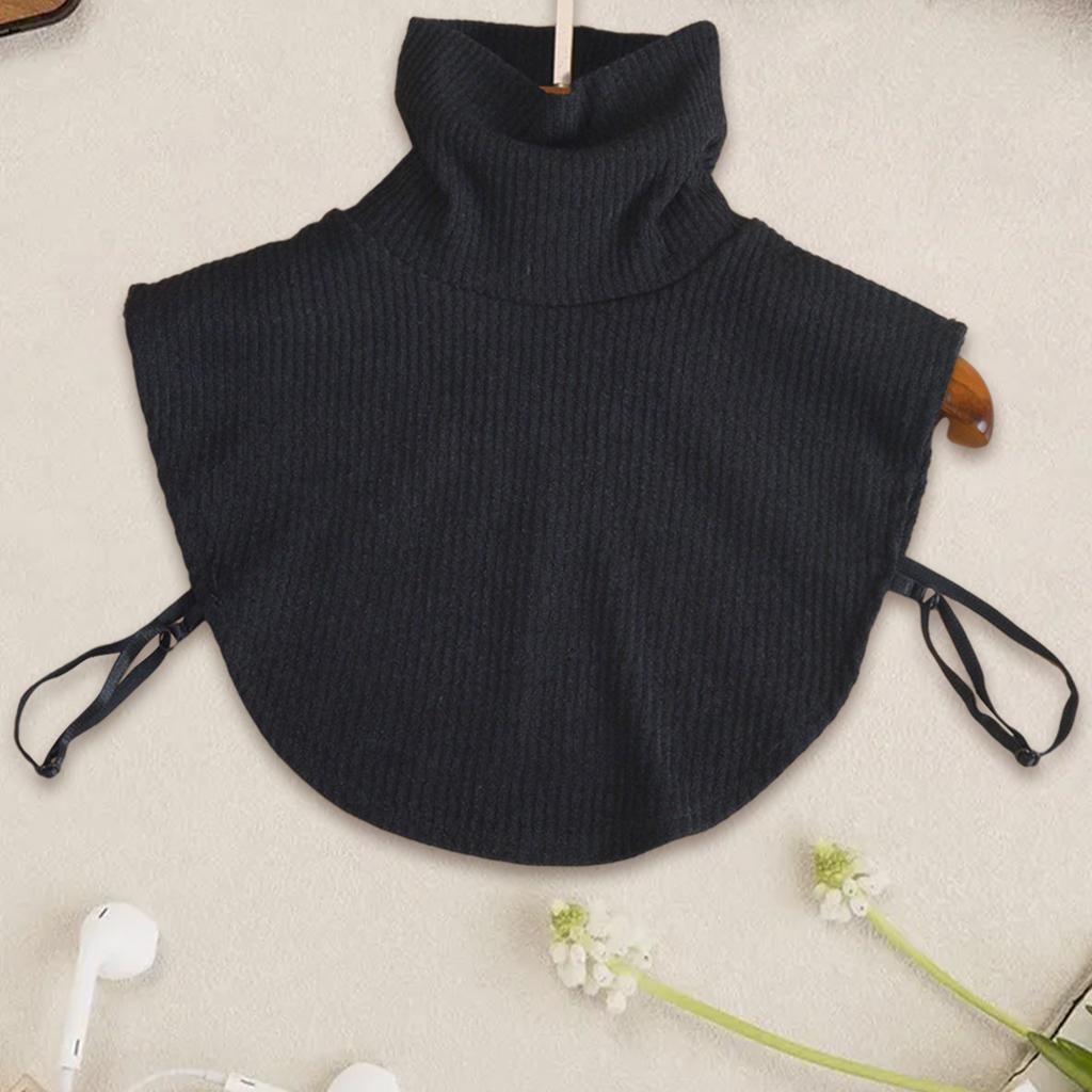 Women' Fake Turtleneck Collar False Collar Coat Accessory