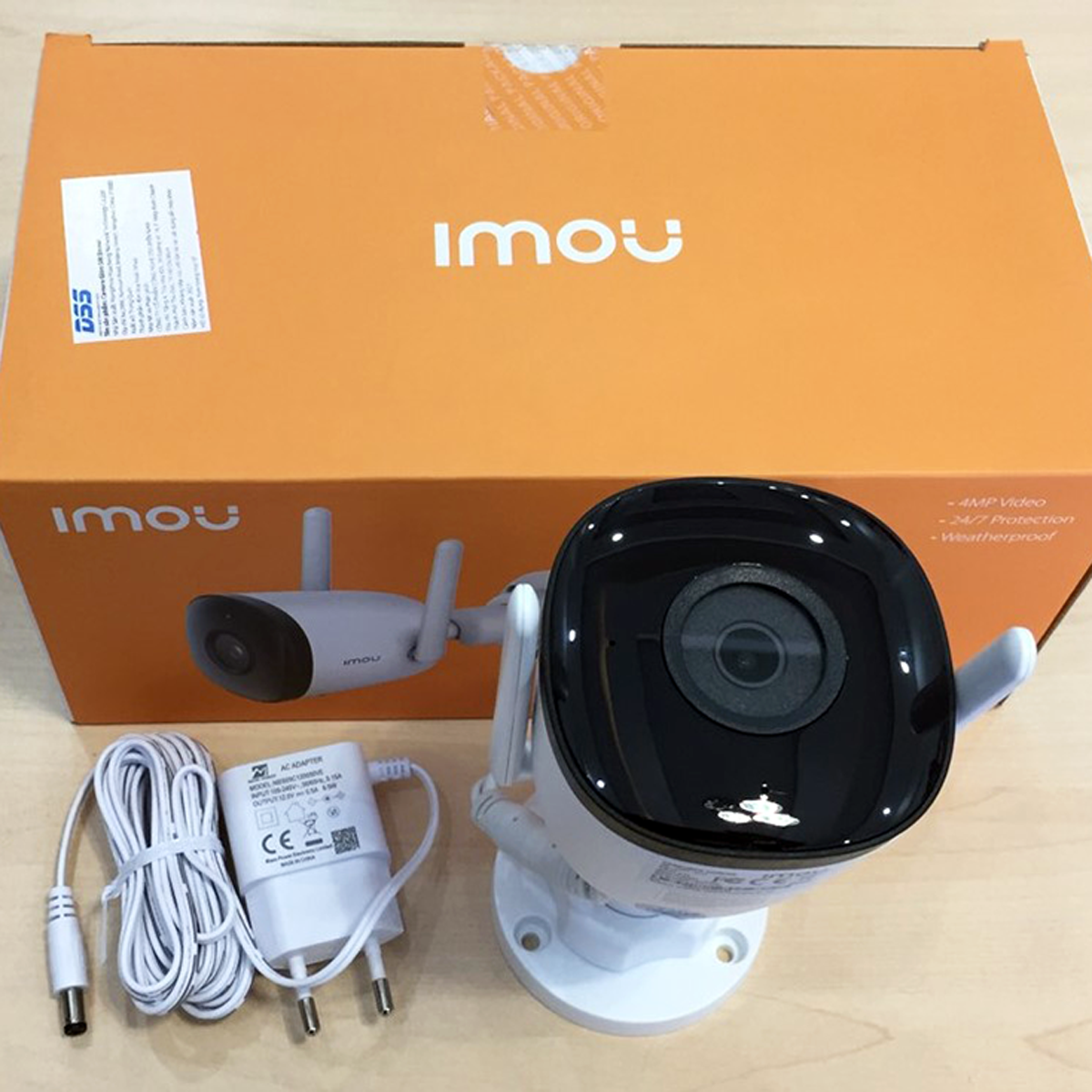Camera Wifi 4 MP Imou IPC-F42P hỗ trợ Hotspot hàng chính hãng