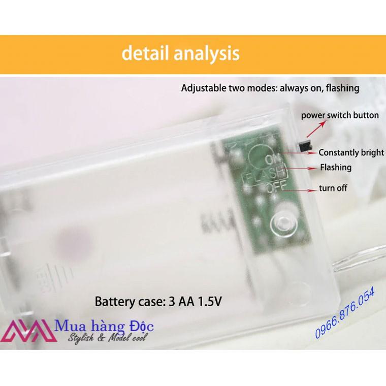 Đèn Trang Trí Dây Đèn Led Trang Trí Ngôi Sao START Nhiều Kích Thước