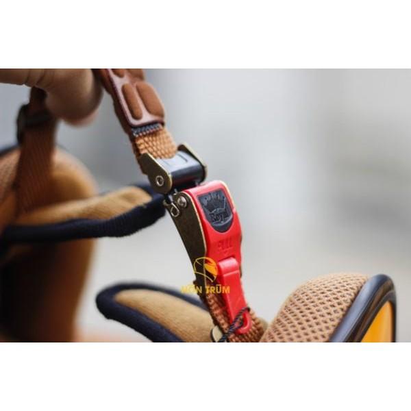 Nón bảo hiểm 3/4 ROYAL M20C đen nhám