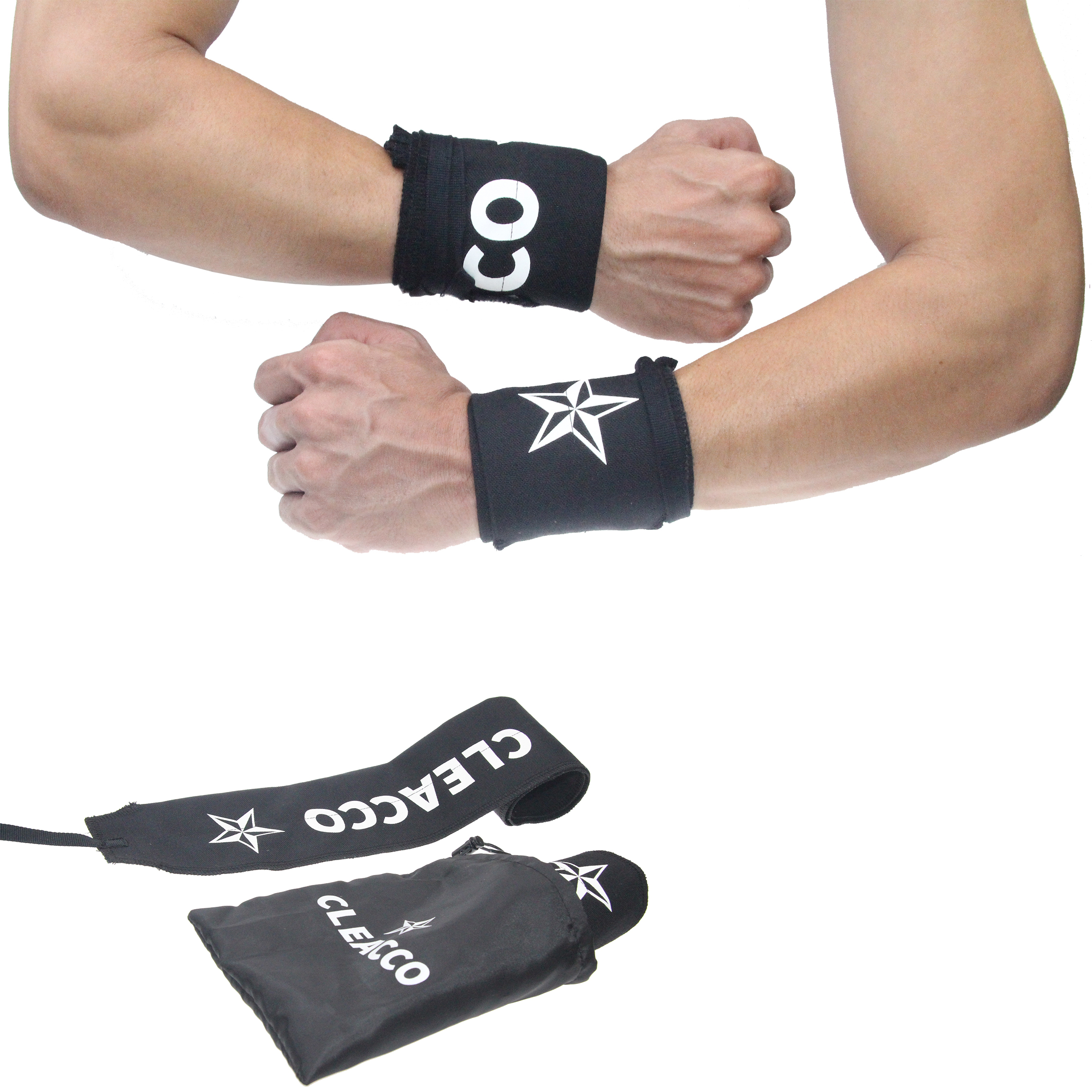 Bộ Băng Quấn Bảo Vệ Cổ Tay Cleacco Street Workout Wrist Wraps , Tập gym , Thể dục dụng cụ , Yoga , thiết kế quấn đặc biệt giúp cổ tay linh hoạt , giảm chấn thương – Hàng chính hãng .