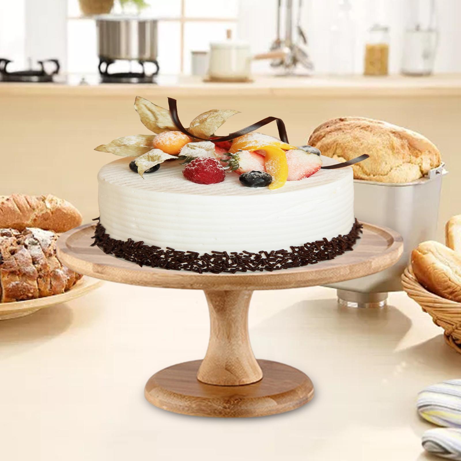 Household Cake Stand, Round Cake Plate Cupcake Stand for Wedding Party Celebration Home