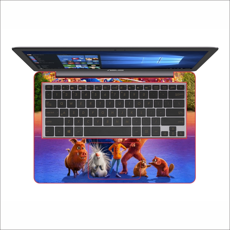 Mẫu Dán Decal Laptop Cinema - DCLTPR 296