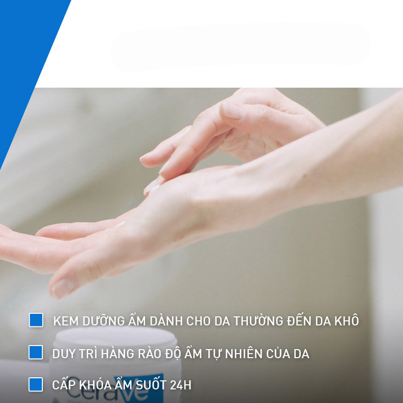 Kem dưỡng ẩm dành cho da khô CeraVe Moisturising Cream 50ml