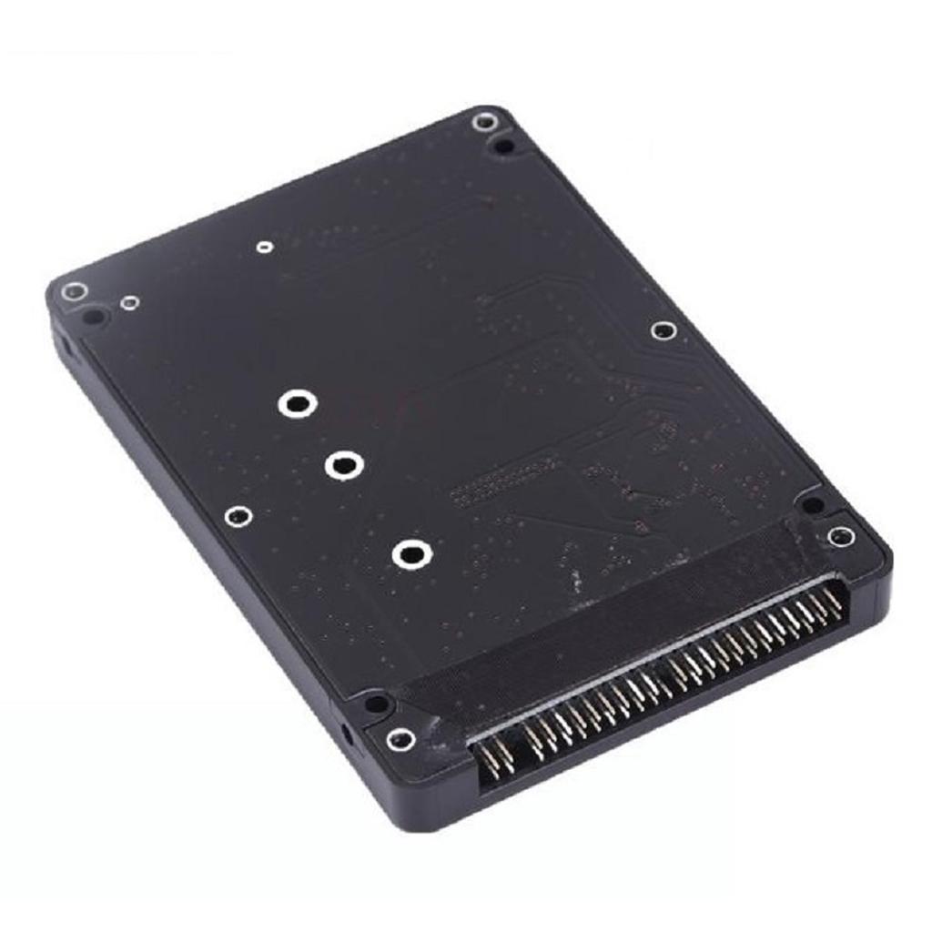 2pcs M.2 NGFF SATA to 2.5 IDE 44PIN Converter Adapter with Case Shell