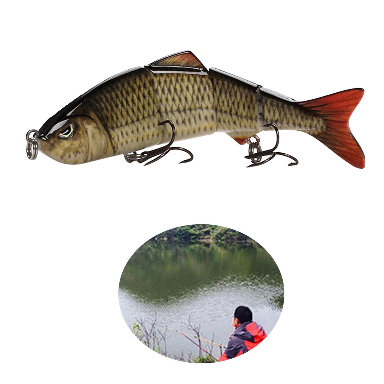 4" Multi Jointed Fishing   Swimbait Hard  Crankbait