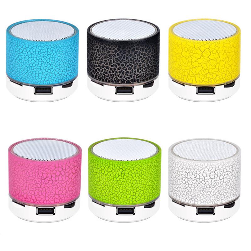 Loa bluetooth loa không dây mini crack crack thẻ tf thẻ usb subwofer di động mp3 âm nhạc âm thanh cho PC di động màu điện thoại: loa xanh