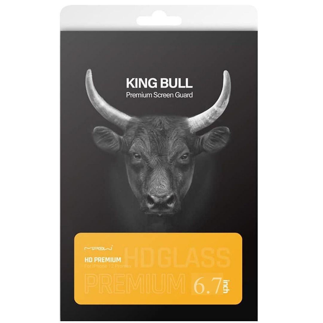 Miếng Dán Cường Lực Mipow Kingbull Premium HD  iPhone 12 Mini / iPhone 12/ iPhone 12 Pro/ iPhone 12 ProMax