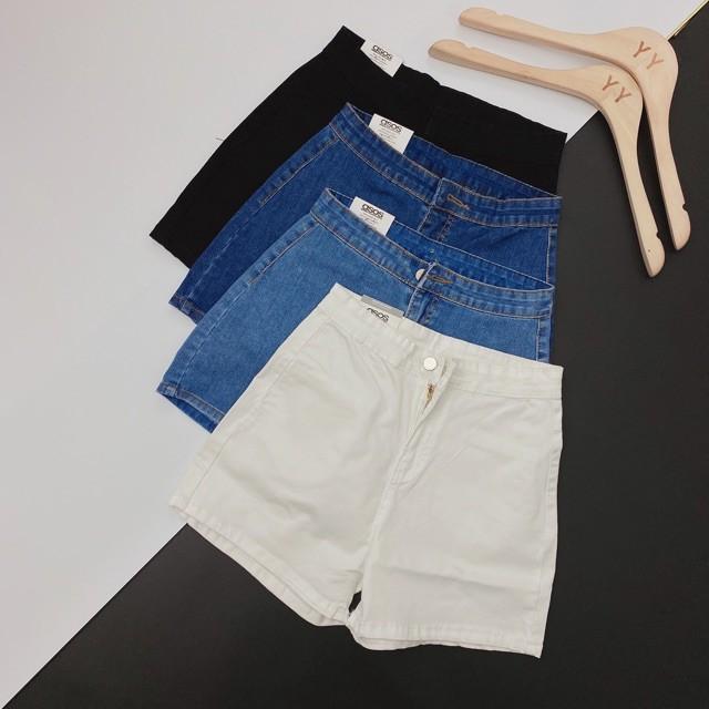 Quần shorts cạp cao nữ, quần shorts nữ QDN134
