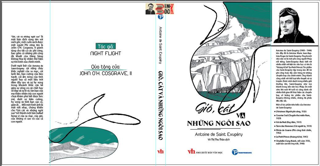 GIÓ, CÁT VÀ NHỮNG NGÔI SAO - Saint-Exupéry – Võ Thị Thu Hảo dịch -Trường Phương – NXB Văn Học